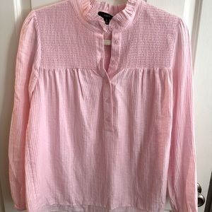 Women’s J crew pink blouse